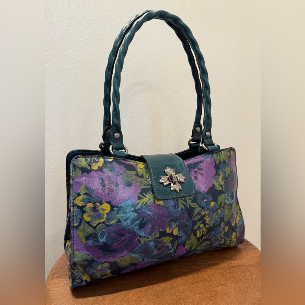Patricia Nash Rosina Leather Satchel